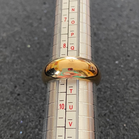 Gold Camille Lucy Cocktail Ring size 9 - Picture 2 of 5